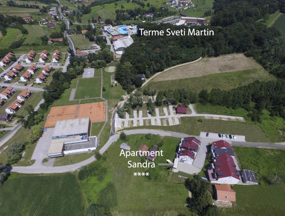 Apartment Sandra Toplice Sveti Martin سفيتي مارتن نا موري المظهر الخارجي الصورة